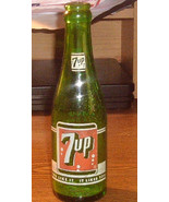 Vintage Rare (7Up) 7oz Bottle HOLLAND , MICHIGAN . Green GREAT ITEM - £6.72 GBP