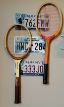 Vintage Wilson Stan Smith Wooden Tennis Racquet &amp; john McCormick Wood. Good - £25.71 GBP