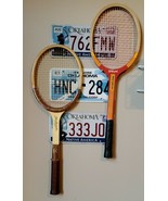Vintage Wilson Stan Smith Wooden Tennis Racquet &amp; john McCormick Wood. Good - £25.70 GBP