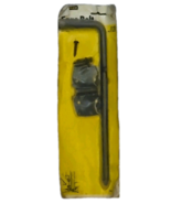 Stanley Gate Cane Bolt Steel  12" w/Screws # 53-3500 CD 1009 (KJ1) Black - $4.95