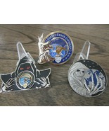 3 Challenge Coins 2x Cyber Command &amp; Intelligence Community Reaper USCYB... - $75.81 CAD