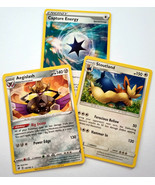  Pokémon 3-pack TRADING CARDS  Aegislash 681 Stoutland 508 STAGE 2 &amp; Energy - £2.72 GBP