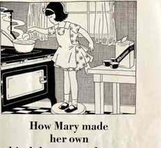 1929 Wheatena Baking Mix Advertisement 11 x 5.5&quot; Print Ephemera Dessert - $27.28 CAD