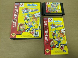 Tiny Toon Adventures ACME All-Stars Sega Genesis Complete in Box - £31.89 GBP