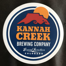 KANNAH CREEK BREWING Colorado standing wave STICKER decal craft beer bre... - $4.66