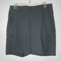 Columbia Omni-Shield Shorts Mens 36 Gray Lightweight Outdoor Hiking Travel - $21.00