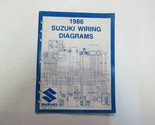 1986 Suzuki Motorcycle G Models Wiring Diagrams Manual 99923-13861 OEM-
... - $25.08