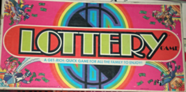Lottery Game (1972 Vintage) BoardGame - $16.00