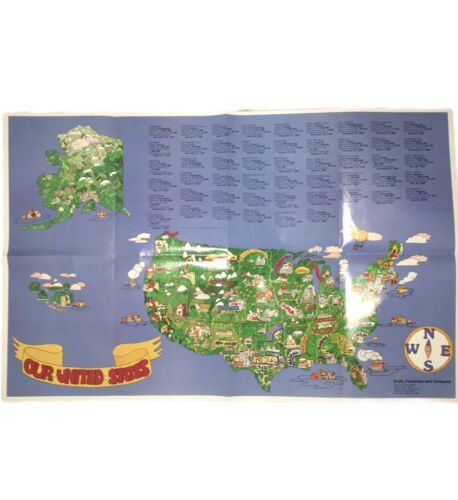Our United States School Poster Scott Foresman  - $9.50