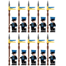 10pcs Napoleonic Wars Brunswick Uhlan Soldiers Minifigures Set - £19.97 GBP