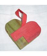  Wooden Heart Christmas Ornament  - £3.12 GBP