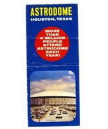 Astrodome Brochure Houston Texas 1968 Astro&#39;s Schedule  - £31.11 GBP
