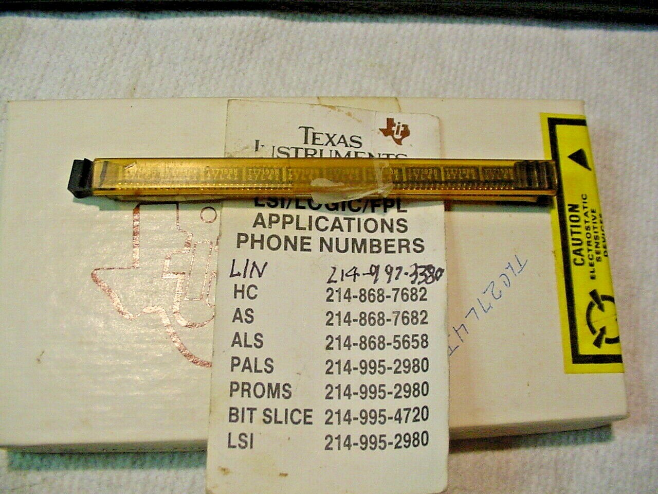 1 NOS TI&#39;s TLC27L4I Quad Precision uPower Op Amp IC SMT SOP14 - $1.39