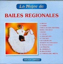 Lo Mejor De Bailes Regionales CD - $4.95