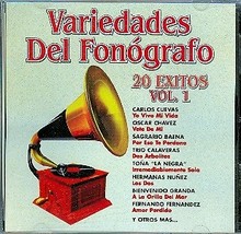 Variedades del Fonografo 20 Exitos Vol. I CD - £3.87 GBP