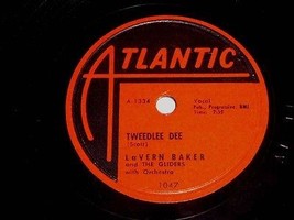 LaVern Baker Tweedlee Dee Tomorrow Night 78 Rpm Phonograph Record Atlant... - £31.46 GBP