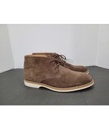 Clarks Atticus Li Mid Men&#39;s Boots Size 7.5 Mushroom Beige Leather Chukka... - €49,06 EUR