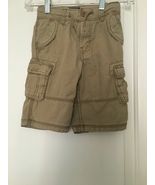 Oshkosh B&#39;gosh Boys Casual Cargo Shorts Size 5 Regular Khaki - $505.38 MXN