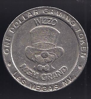 Primary image for MGM WIZZO 1993  Las Vegas Gaming Token