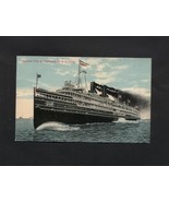 Vintage Postcard Steamer Boats City of Cleveland D & C Line Ohio  - £4.77 GBP