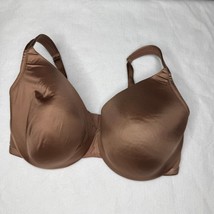 Cacique 40F Brown Full Coverage T-Shirt Bra Smooth Lightly Lined Plus Size - $25.00