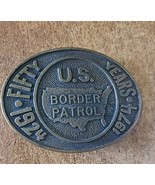 RARE Vintage Border Patrol Law Enforcement Academy 1974 Belt Buckle - $3,008.49 MXN