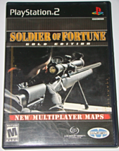 Playstation 2   Soldier Of Fortune Gold Edition (Game And Manual) - £6.29 GBP