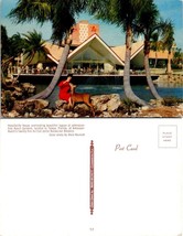 Florida Tampa Hospitality House Brewery Anheuser-Busch Gardens Deer VTG Postcard - £7.37 GBP