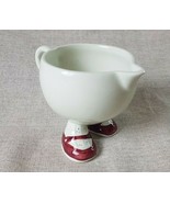 Vintage Milk Jug / Cream Pitcher With Red Shoes - $555.68 MXN