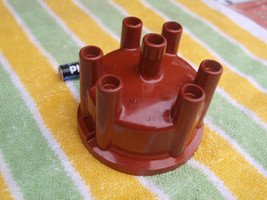 ALFA ROMEO BMW PORSCHE MERCEDES VOLVO 6-CYLINDER DISTRIBUTOR CAP MADE IN... - $9.89