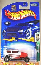 2003 Hot Wheels #7 Treasure Hunt 7/12 MIDNIGHT OTTO White/Orange w/Real Riders - £11.41 GBP