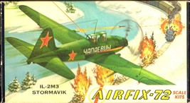 VINTAGE AIRFIX-72 STORMAVIK IL-2M3 PLASTIC MODEL KIT RARE - £11.91 GBP