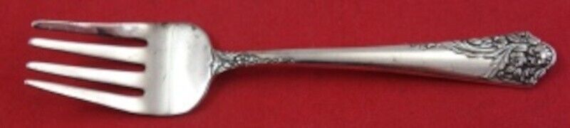 Ecstasy by Amston Sterling Silver Baby Fork 4 1/4" Heirloom Infant Child's - $58.41