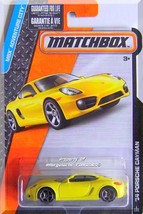 Matchbox - '14 Porsche Cayman: MBX Adventure City #1/120 (2015) *Yellow Edition* - $4.00