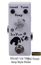 Movall Mini AC30 MM-08 Ice Yeti Distortion Pedal Micro as Tone City Hand Made Tr - £49.49 GBP