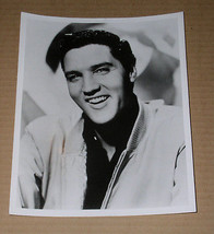 Elvis Presley Photo Black White Pose Vintage - £19.76 GBP