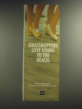 1974 Uniroyal Keds Grasshoppers Shoes Ad - Grasshoppers love going to the beach - £14.76 GBP