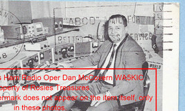 1968 Real Photo Postcard Ham Radio Oper Dan McGovern  New Orleans QSL WA5KIC - £180.87 GBP