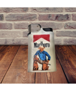 Vintage 1988 Marlboro Man Phillip Morris Cigarette Lighter Promotional Advertise - £11.78 GBP