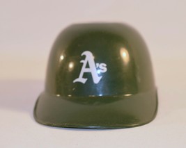 Vintage Oakland A&#39;s Baseball Mini Hard Hat Batting Helmet Souvenir MLB - £5.44 GBP