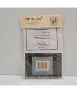 NP Designs Contemporary Counted Cross Stitch Kit NK40 Brand New Sealed - $19.70
