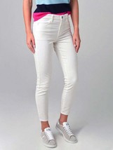 J BRAND Womens Trousers Alana Corduroy Skinny Cropped Off White Size 26W - £63.35 GBP