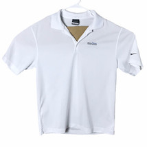 Nike Golf Tour Performance Polo Shirt Adult M White Dri Fit Golfer - £18.99 GBP
