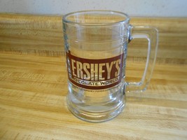 Hershey&#39;s chocolate mug Hershey&#39;s chocolate world clear large mug - $16.10