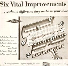 1930 Gillette Shaving Razor Blades Advertisement Boy&#39;s Life Hair Hygiene... - $554.45 MXN