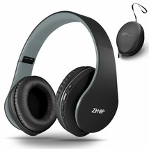 Bluetooth Headphones Over-Ear, Foldable Wireless And Wired Stereo Headset Micro  - £41.81 GBP