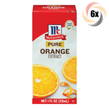 6x Packs McCormick Pure Orange Flavor Extract | 1oz | Non Gmo Gluten Free - £33.21 GBP