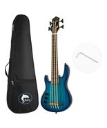 Batking Ukulele bass fretted Electric Uku bass Left-handed Style W/Gig bag - £156.36 GBP