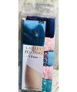 Chili Peppers Ladies 5 Hipsters Size 8 100% Ultra Soft Cotton. Hi Cut - $35.15 CAD