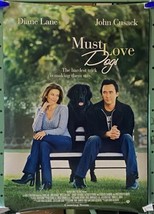 MUST LOVE DOGS MOVIE THEATER POSTER 2 Sided 27x40 - $6.79